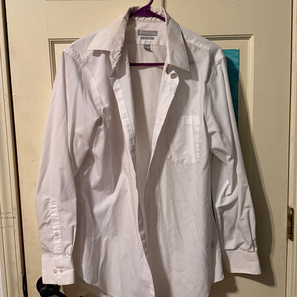 Van Heusen White Dress Shirt for Men